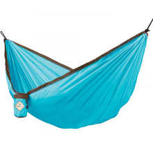 Single Double Camping Hammock, Lightweight Nylon Portable Hammock, Best Parachute Hammock for Camping Travel Beach yard